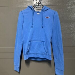 Hollister Blue Hoodie Sweatshirt